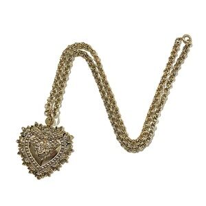 Reworked Dolce & Gabbana Devotion Heart Necklace